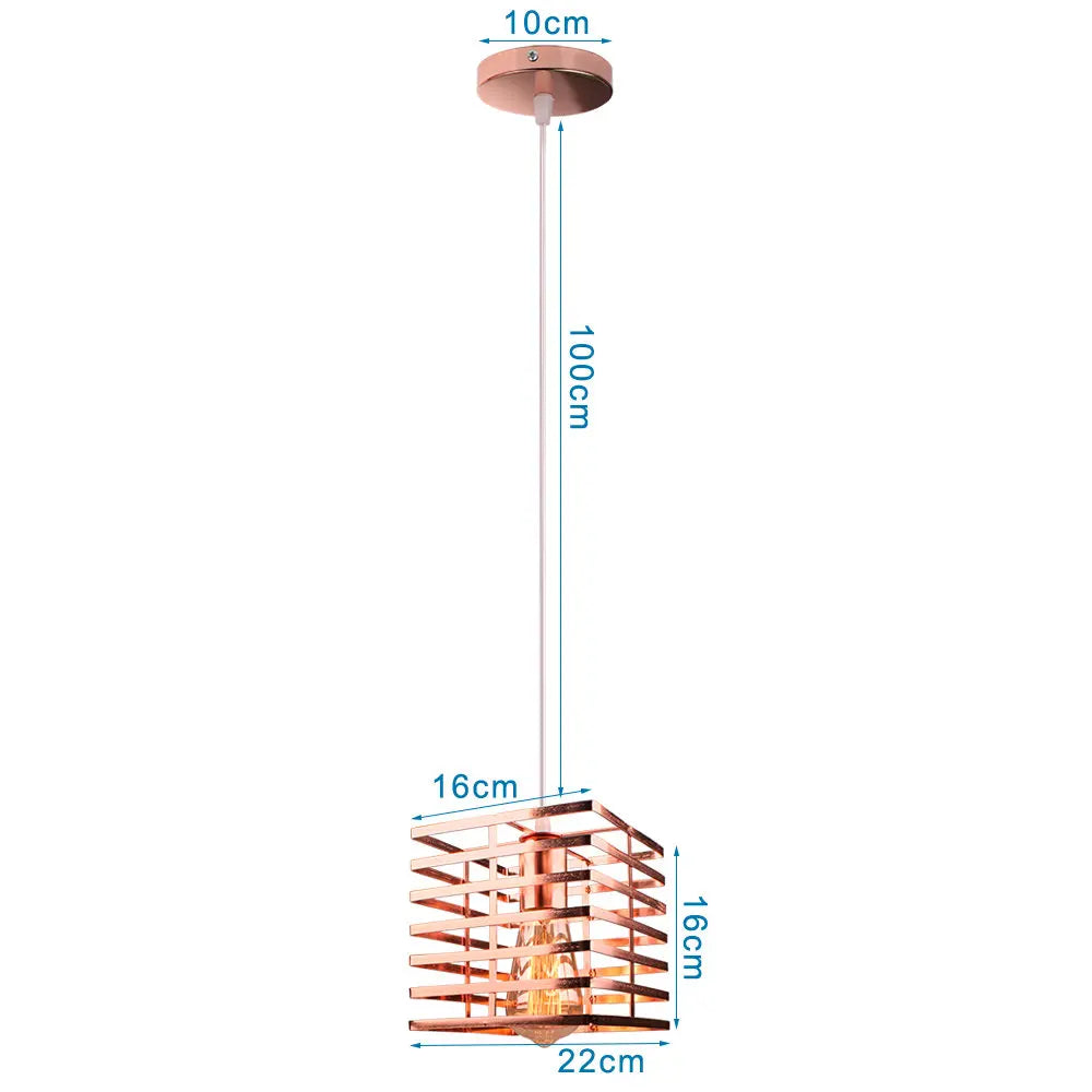 Decorbites™ Industrielles Retro-Loft-LED-Pendantleuchte für Wohnzimmer, Küche und Heim