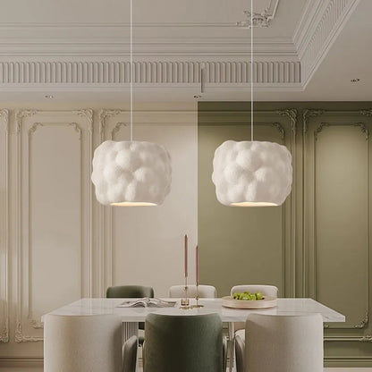 Decorbites™ Pendelleuchten im cremigen Stil: Minimalistisches nordisches Design für Nachttisch, Restaurant, Bar