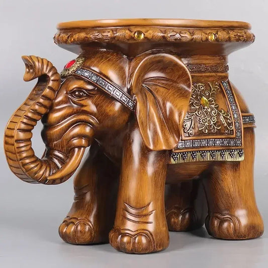 Decorbites™ Elefanten-Reichtum-anziehende Ornamente Hocker