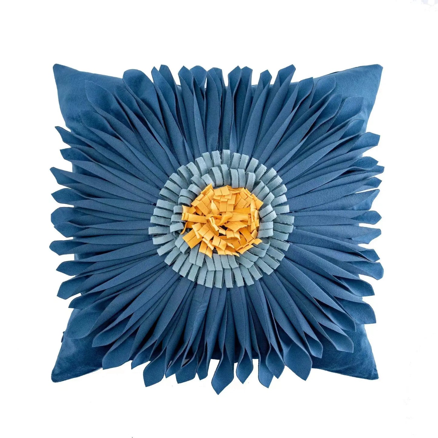 Decorbites™ Geometrisches Tufted Quasten Kissenbezug aus Baumwoll-Leinen Herbst-Kissenbezug