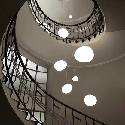 Decorbites™ Glas-Kugeln-LED-Hängeleuchten für die Einrichtung zu Hause, Wohn-/Esszimmer, Bar & Treppen
