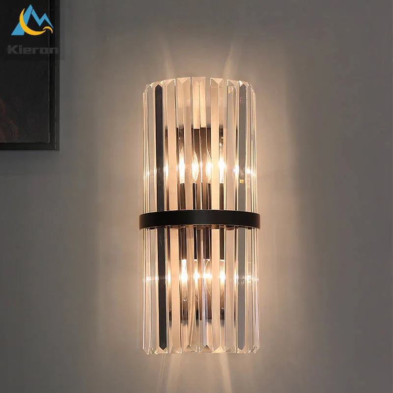Decorbites™ Crystal-LED-Wandlampen: Moderne 40 cm Schlafzimmer-Wohnzimmer-Lampe