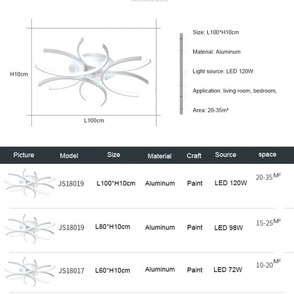LED-Hängelusterleuchten Weiß Moderne Deckenlampe Schlafzimmer Kreis Dachboden Wohn-Esszimmer Küche Innenbeleuchtung Armatur