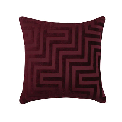 DecorBites™ Geometric Jacquard Throw Pillowcase Double Sided Luxury Cushion Cover