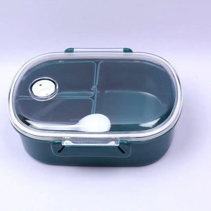Decorbites™ Frische-haltendes Lunchbox-Set für Kinder: Drei Fächer, Mikrowellengeeignet