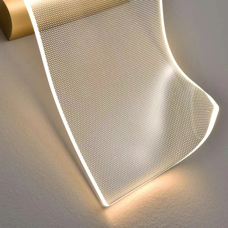Decorbites™ Himmlische Buch LED Wandlampe - Modernes Acryl-Design für Wohnzimmer und Schlafzimmer