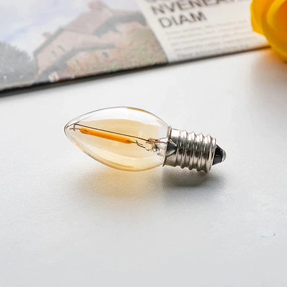 Decorbites™ Gold-Tönung Glas LED-Filament Kerzenleuchter Birne dimmbar 2200K 0,5W 110V 220V