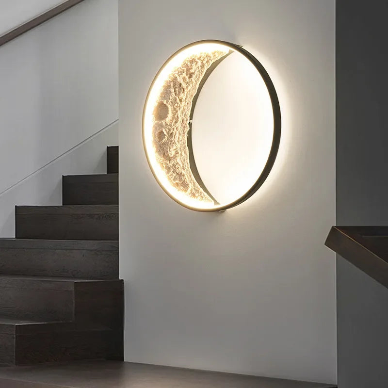 DecorBites™ Crescent Moon Wall Lamp for Bedroom and Hallway