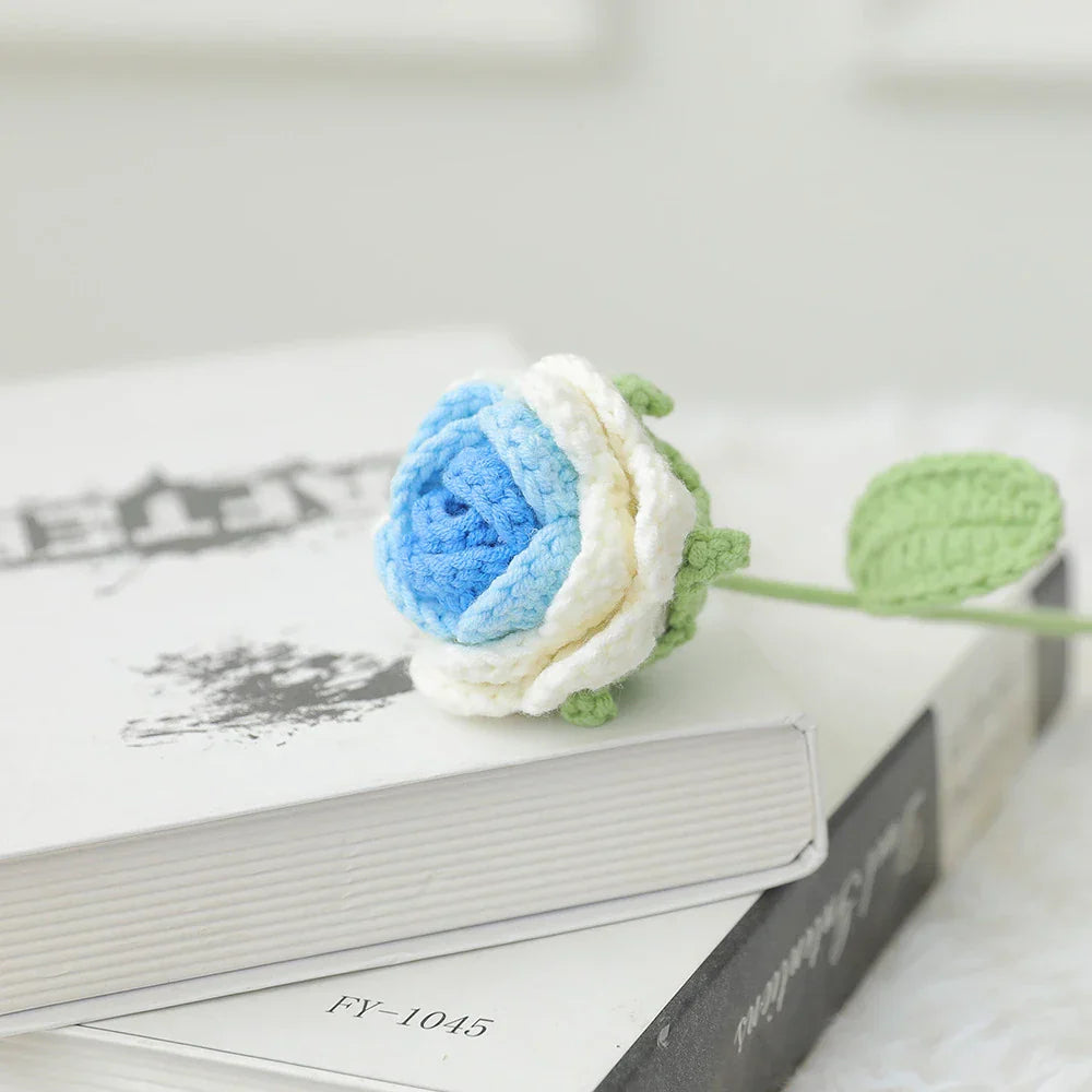 Decorbites™ Strauß aus gehäkelten Rosen DIY Häkelanleitung Hochzeitsgeschenk Muttertag-Geschenk