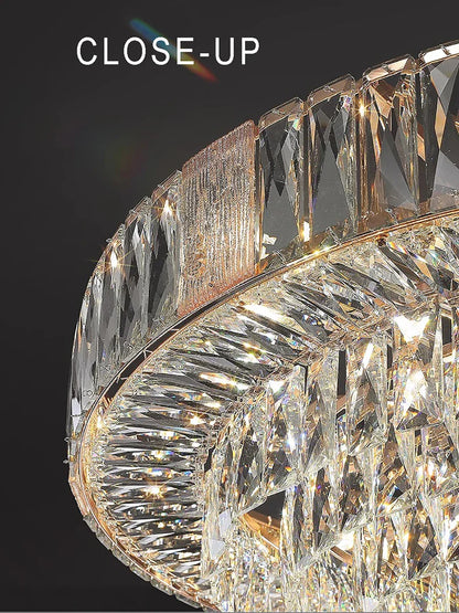 DecorBites™ Crystal Ceiling Chandelier for Home Decoration in Living Room & Bedroom