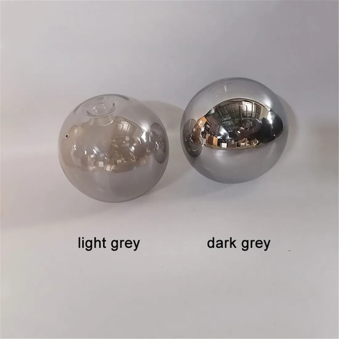 Decorbites™ Glas-Schirm-Ersatz für Schraubgewinde-Fassung in verschiedenen Farben