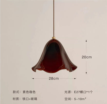 Decorbites™ Glas-Hängeleuchten LED E27 Warmes Ambiente Modern Bunte Pendellampe