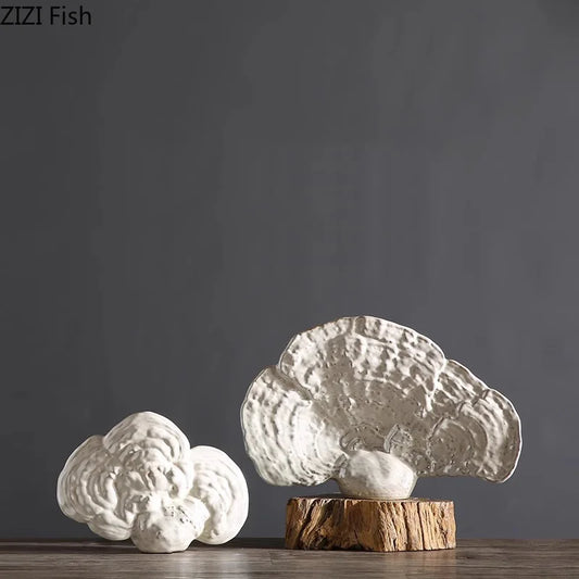 Decorbites™ Ganoderma Lucidum Skulptur Schreibtisch-Dekoration, modernes Raum-Dekor & Handwerkskunst