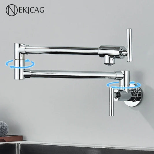 Decorbites™ Doppelt-gelenkiger Topf-Füller-Arm-Wandarm-Küchenarmatur