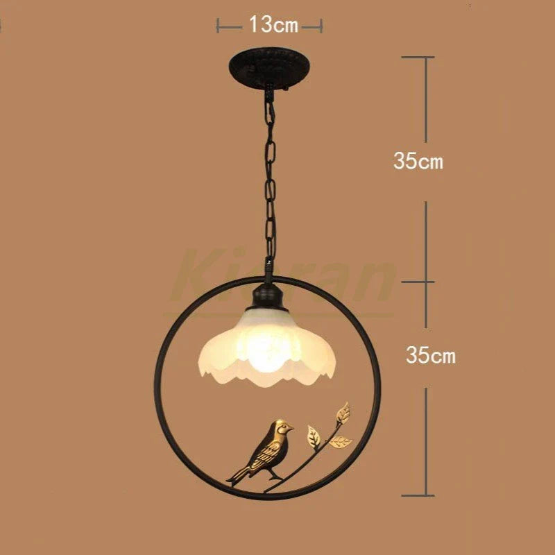 Decorbites™ Vogelkäfig-LED-Kronleuchter: Moderne Harz-Pendantleuchten für Schlafzimmer, Wohnzimmer und Restaurant