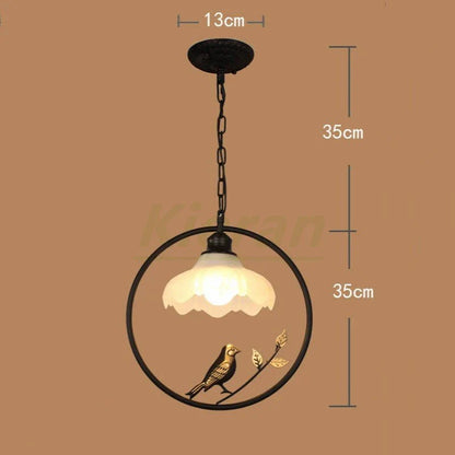 Decorbites™ Vogelkäfig-LED-Kronleuchter: Moderne Harz-Pendantleuchten für Schlafzimmer, Wohnzimmer und Restaurant