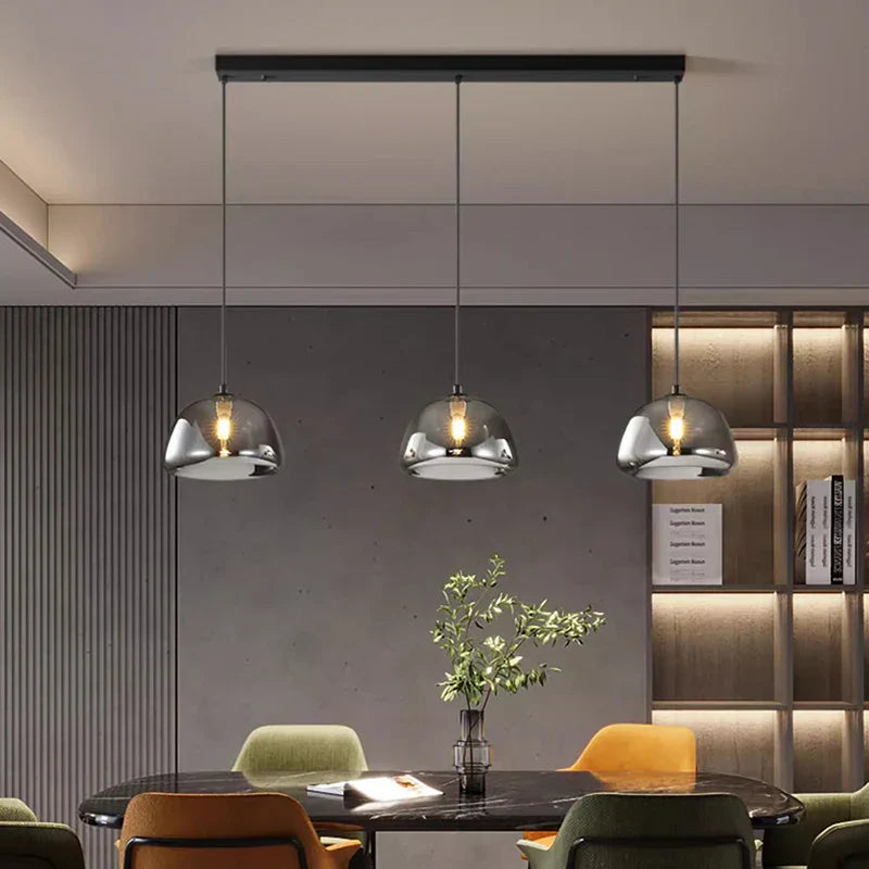 Silver Wabi Sabi LED Chandelier