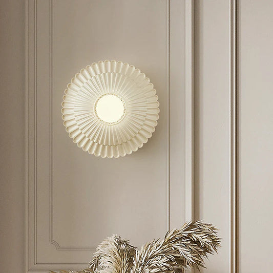 Decorbites™ Französische Creme Wind-Wandlampe – Pastorale Stil Schlafzimmer-Wandleuchte