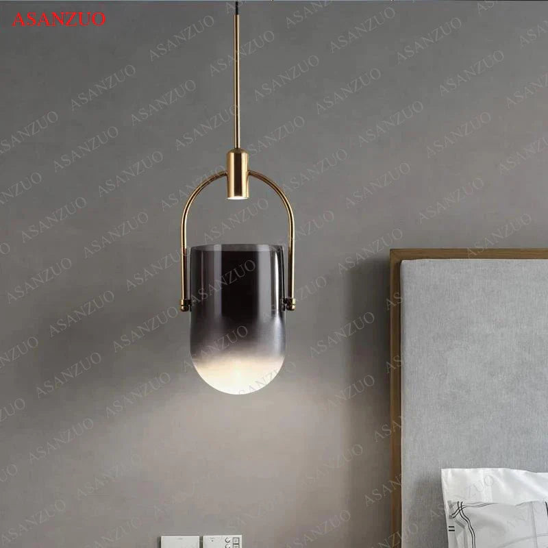 Gold Gradient Nordic Pendant