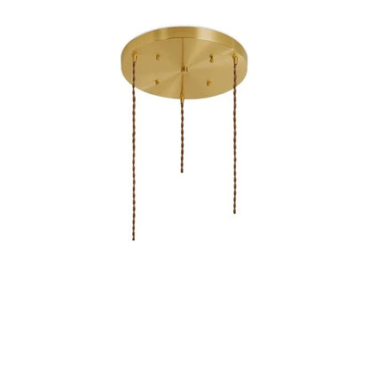 DecorBites™ Green Glass LED Hanging Light Fixture Copper Socket Modern Pendant Lamp
