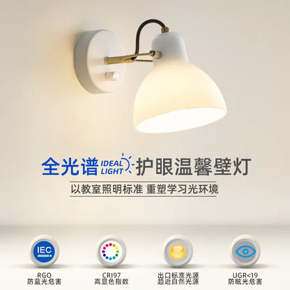 Decorbites™ Japanischer Stil Weißes Glas LED Wandleuchte Verstellbare Beleuchtung