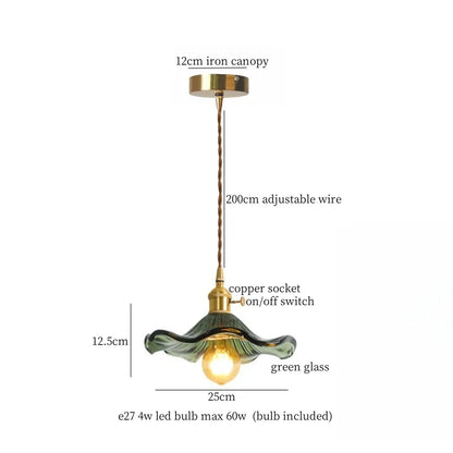 Decorbites™ Cremeglas-LED-Hängeleuchte – Nordisch minimalistisches Messing-Hängeleuchte