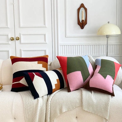 Decorbites™ Strick-Hussenbezug-Set für die Heimdekoration im Wohnzimmer, Schlafzimmer und auf der Sofaliege