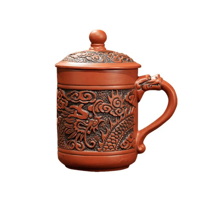 Decorbites™ Drachen-Phönix-Thermo-Kaffee-Reisemug-Geschenk