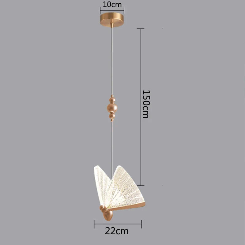 DecorBites™ LED Butterfly Hanging Lamp for Home Decor Lighting fixtures