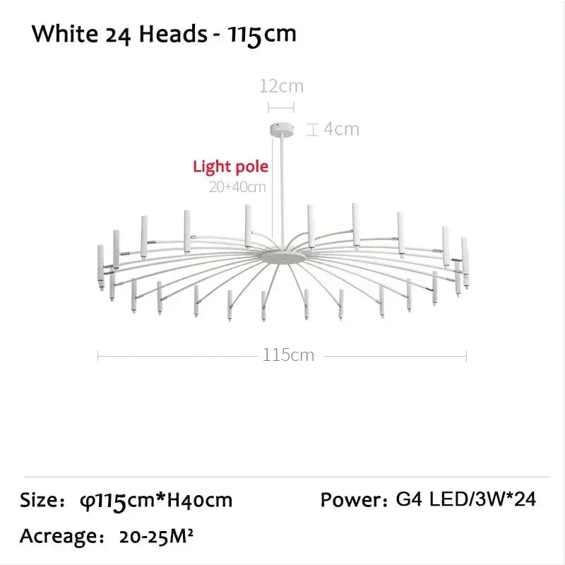 Nordic LED Ceiling Chandelier