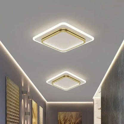DecorBites™ Crystal LED Ceiling Lights for Elegant Home Entrance with Minimalist Design