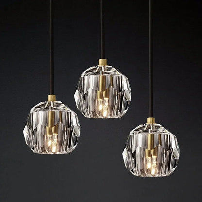 Decorbites™ K9-Kristallanhängerleuchten: Moderne nordische Gold-Hängeleuchte für Wohnzimmer, Küche und Heimdekoration.