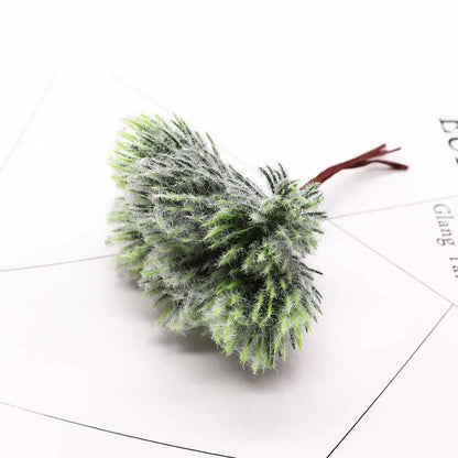 DecorBites™ Green Plant Flower Cherry Stamen Berries Bundle for DIY Decor and Gifts