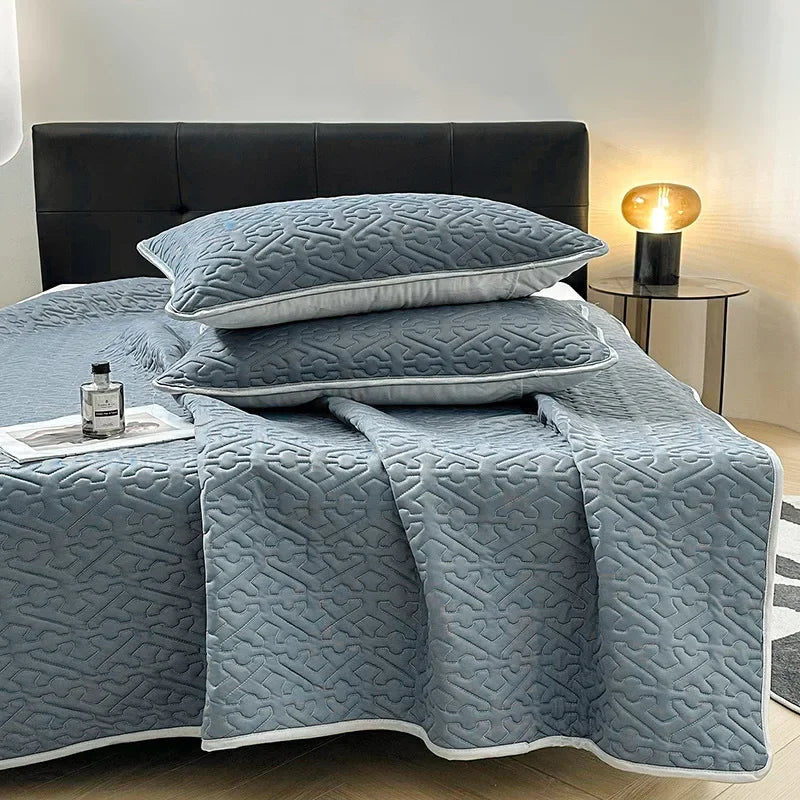 Latex Cooling Bed Mat Set