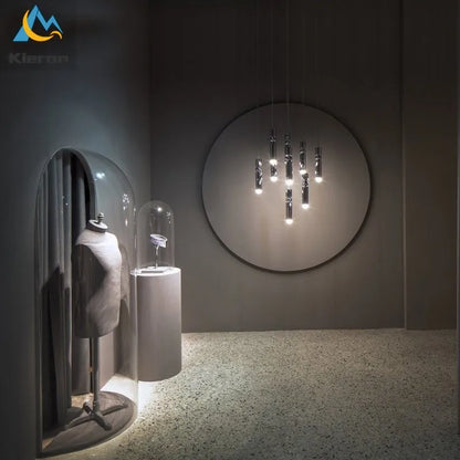 Decorbites™ Eisenkunst-LED-Hängeleuchte für modernes nordisches Stil-Wohnzimmer, Schlafzimmer und Heimdekoration