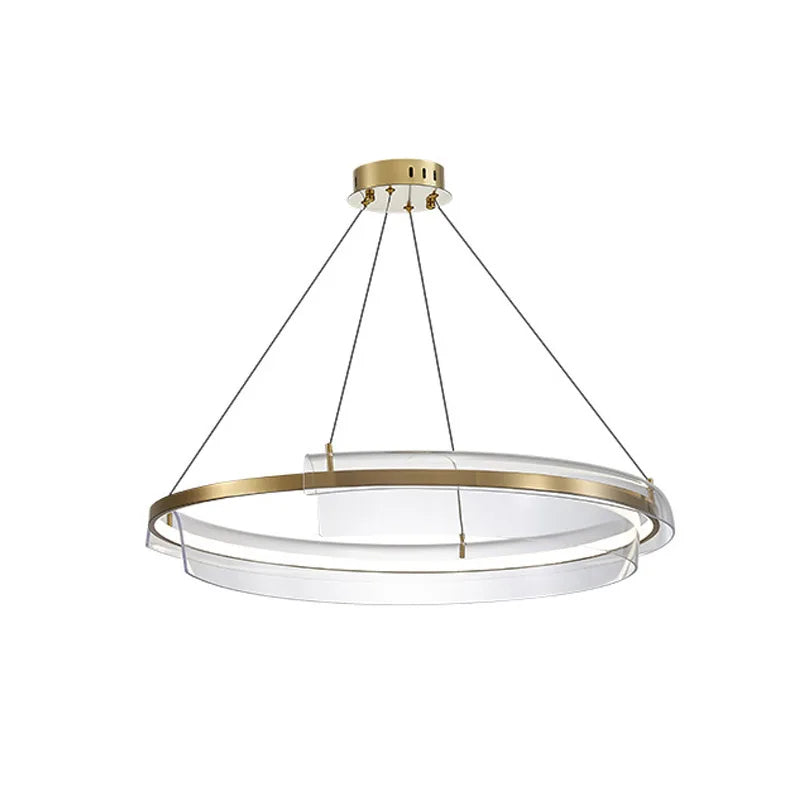 Decorbites™ Goldring-Leuchter LED-Hängeleuchte Moderne Hängelampe für die Heimdekoration