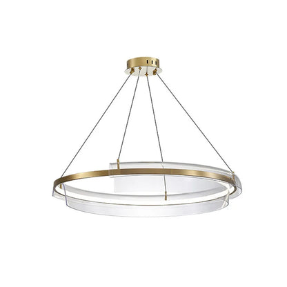 Decorbites™ Goldring-Leuchter LED-Hängeleuchte Moderne Hängelampe für die Heimdekoration