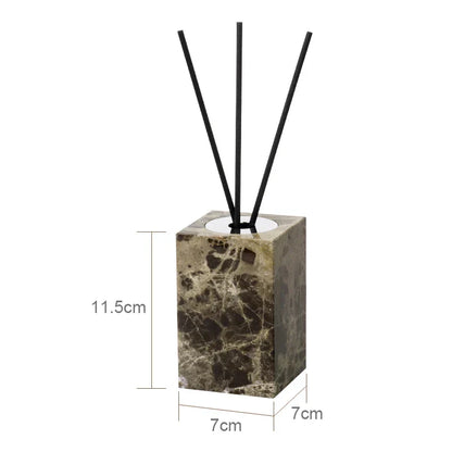 Decorbites™ Emperador Dunkel-Marmor Badezimmerset mit Luxus-Zubehör