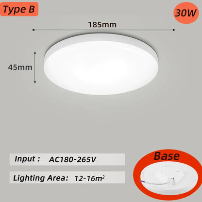 Decorbites™ LED-Deckenleuchter: Modernes 220V-Leuchten für das Wohnzimmer mit ultradünnem Design