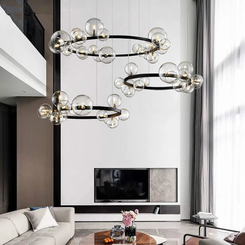 Decorbites™ Glasballen-G9-LED-Kronleuchter: Modernes minimalistisches nordisches Design