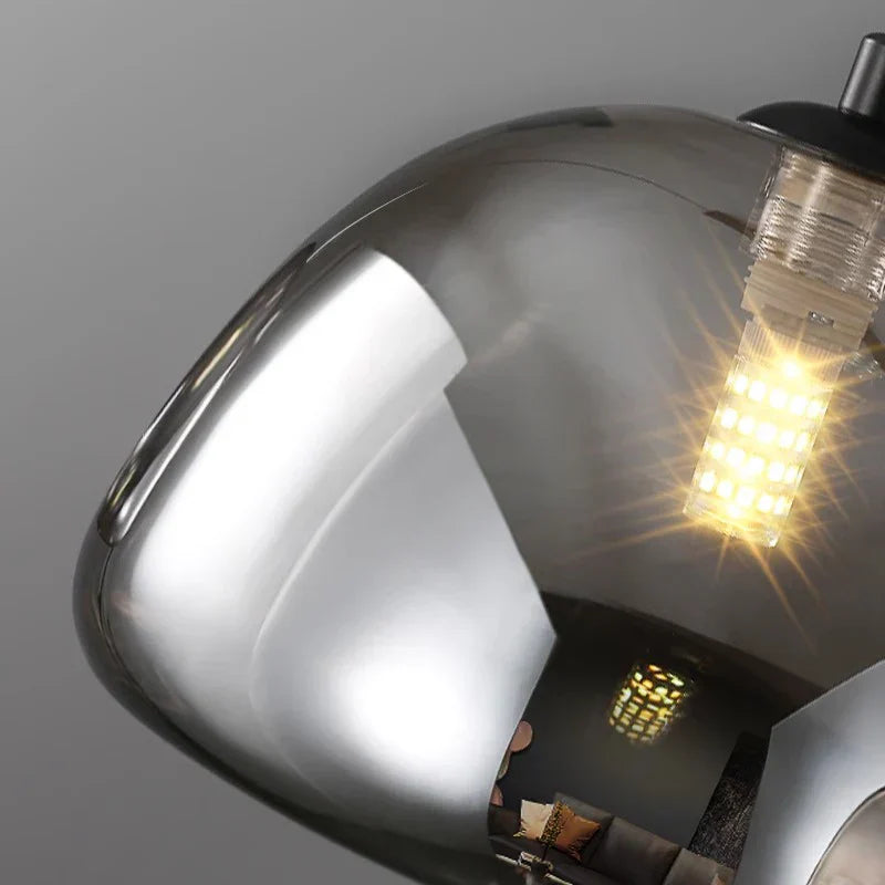Silver Wabi Sabi LED Chandelier