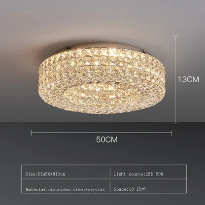 Decorbites™ Crystal-LED-Deckenleuchter: Moderner Luxus für Wohnzimmer, Schlafzimmer und Heimdekoration