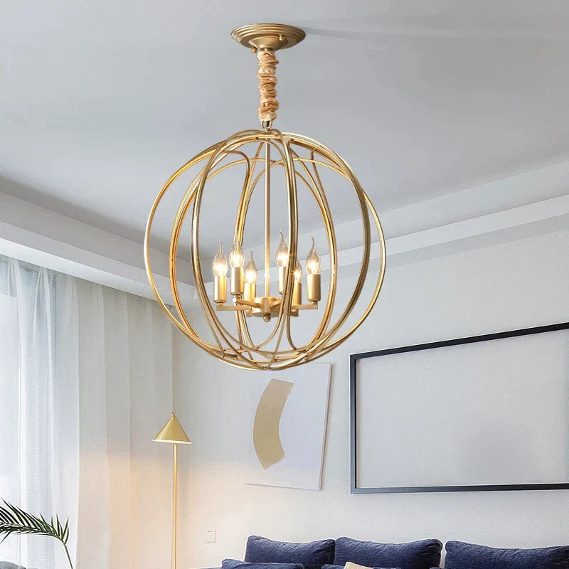 Decorbites™ Gold-Kristall-Kronleuchter: Moderne Deckenleuchte für Esszimmer, Küche und Schlafzimmer