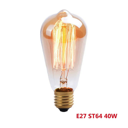 Decorbites™ Industrielle E27 Deckenlampe: Vintage Retro Loft Stil für die Dekoration im Wohnzimmer und in der Küche zu Hause
