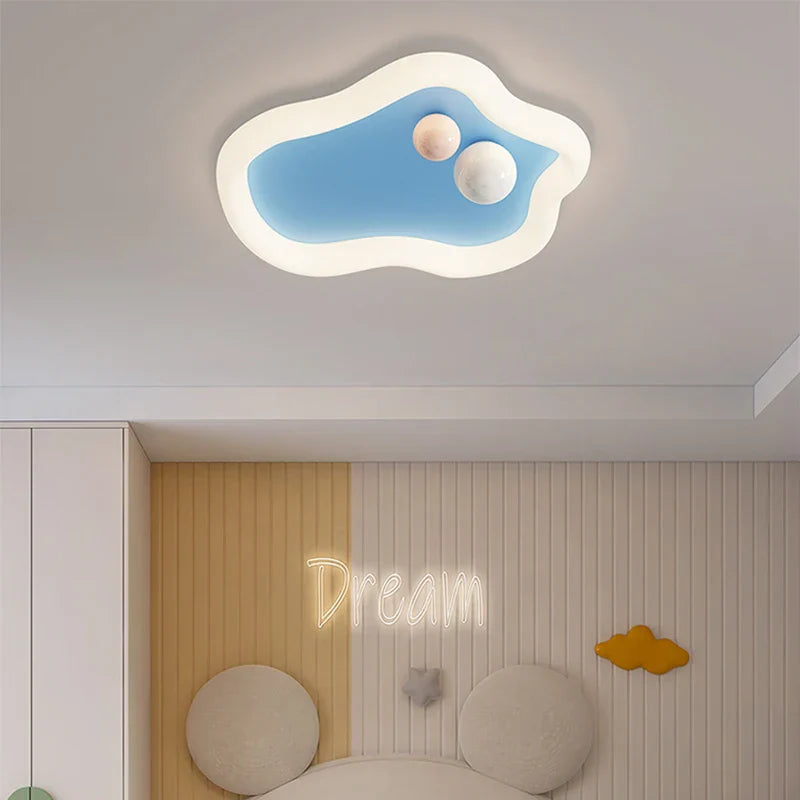 Decorbites™ Kinderzimmer-Deckenleuchte Rosa Blau Moderne Kindertischlampe für Heimdekoration