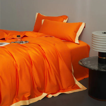 Decorbites™-Ägyptische Baumwolle Hotel-Stil Bettwäsche-Set 1000TC Queen King Daunenbettdecke Bezug Laken Kissenbezüge