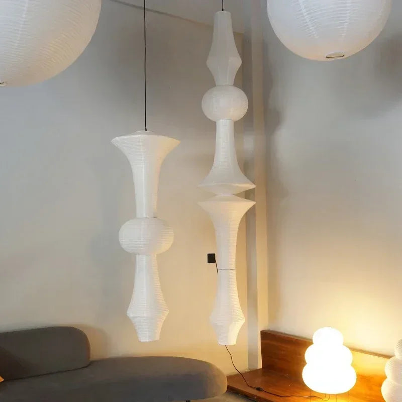 Cotton Paper Wabi Sabi Lamp
