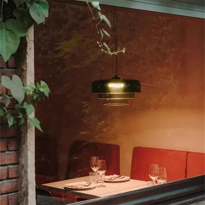 Decorbites™ Levels Bunte Glasanhängerleuchte: Moderne LED-Kronleuchter für Esszimmer, Bar und Wohnzimmer
