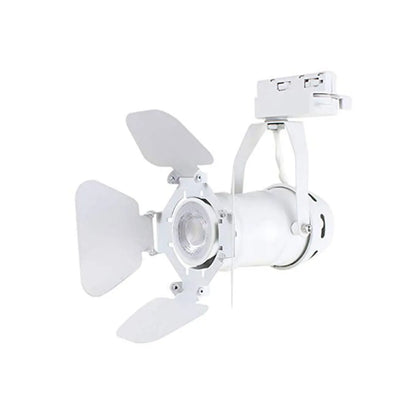 DecorBites™ 4-Light Industrial Track Spotlight for Mall Exhibition Office LED Lighting