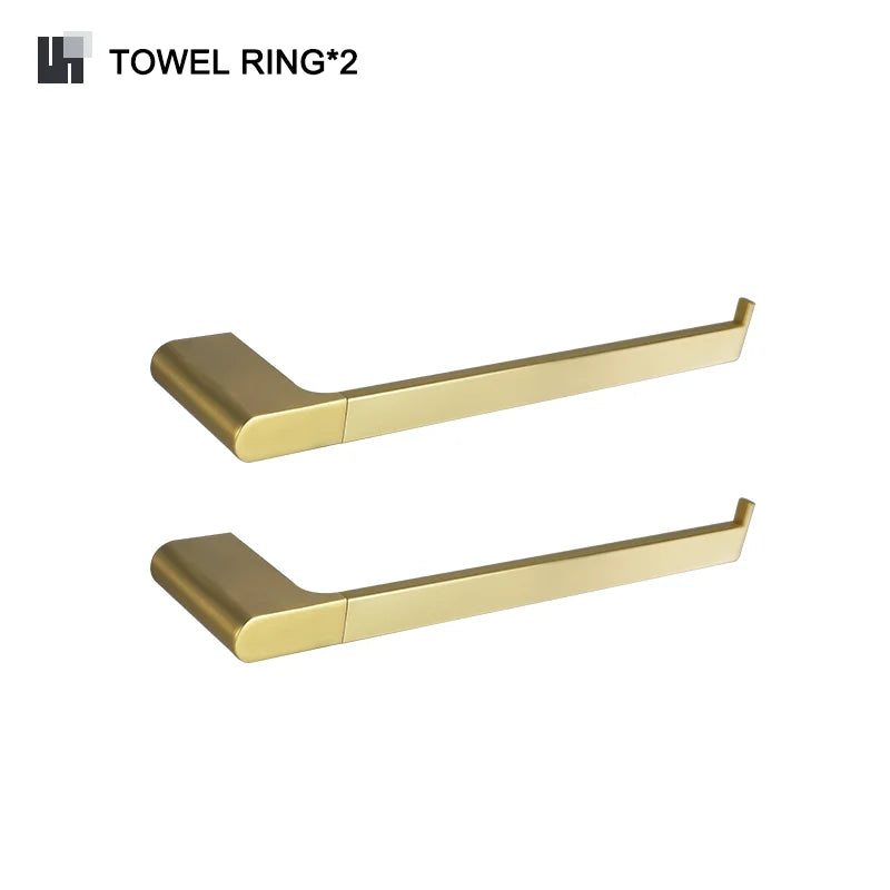Gold Stainless Bath Set